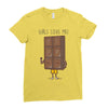 girls love me Ladies Fitted T-Shirt