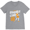 shamble to the cure zombie 5k V-Neck Tee