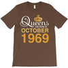 queens are born in october 1969 T-Shirt