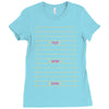yes wow diva length check Ladies Fitted T-Shirt