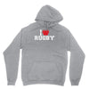 i love rugby mens funny cotton Hoodie