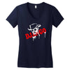 django unchained Women's V-Neck T-Shirt