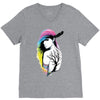 rainbow girl V-Neck Tee