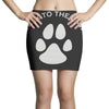 paw pun for pet lovers Mini Skirts