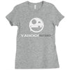 yahoo retard Ladies Fitted T-Shirt