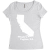 Whale's Vagina CA Women's Triblend Scoop T-shirt