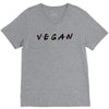 vegan friends tv show parody V-Neck Tee