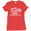 world class master baiter Ladies Fitted T-Shirt