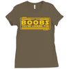 boob trick Ladies Fitted T-Shirt