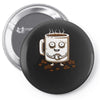 never tired Pin-back button