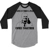 i love it when a plan comes together 3/4 Sleeve Shirt