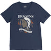 dragons are a girl's best frien V-Neck Tee