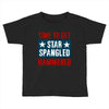 star spangled hammered Toddler T-shirt