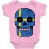 sweden till i die Baby Bodysuit