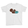 coffe squirrel Youth Tee