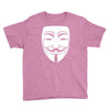 anonymous mask Youth Tee