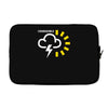 weather forecast symbol Laptop sleeve