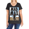 funny  mad max and dog, ideal gift or birthday present Ladies Curvy T-Shirt