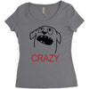 crazy (2) Women's Triblend Scoop T-shirt