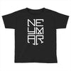 neyma white logo Toddler T-shirt
