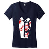 reservoir dogs halloween Women's V-Neck T-Shirt