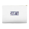 santa colorful glitter Accessory Pouches
