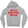 Girls Support Girls Zipper Hoodie