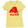 bad bull Ladies Fitted T-Shirt
