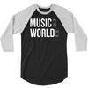 music on world off 3/4 Sleeve Shirt