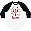 Zelda Glowing Sheikah Eye 3/4 Sleeve Shirt
