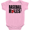 baseball rules Baby Bodysuit