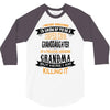 Super Cool Granddaughter Of A Freaking Awesome Grandma 3/4 Sleeve Shirt