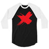 red x 3/4 Sleeve Shirt