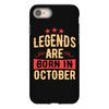 legends are born in october iPhone 8