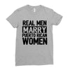 marry puerto rican woman Ladies Fitted T-Shirt