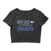 get promoted to grandpa Crop Top