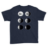 the phases of the moon of laika dog Youth Tee