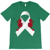 lung cancer white ribbon T-Shirt