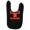 nude beach   lifeguard Baby Bibs