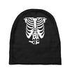 beer belly xray skeleton funny Baby Beanies
