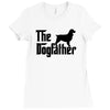 the dogfather english springer spaniel Ladies Fitted T-Shirt