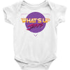 what's up jerks Baby Bodysuit