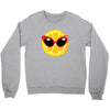Lemon with Disco Glasses Crewneck Sweatshirt