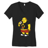 fractal comic book guy Women's V-Neck T-Shirt