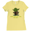 size matters not Ladies Fitted T-Shirt