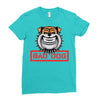 bad dog 2 Ladies Fitted T-Shirt