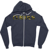 Curious Soldier Zipper Hoodie