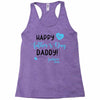 Happy First Father's Day Daddy Racerback Tank