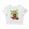 angry ninja and co Crop Top