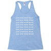 just one more level! Racerback Tank